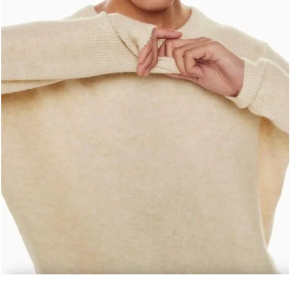 Aritzia - The Group Babaton - Thurlow Relaxed Wool Sweater (Size M) - Picture 2 of 9